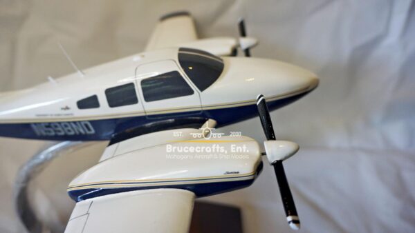 Piper PA-44 Seminole with detailed craftsmanship.